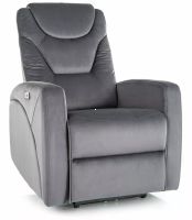 Relaxačné kreslo KRONOS VELVET Relaxačné kreslo KRONOS VELVET