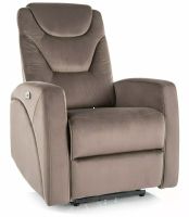 Relaxačné kreslo KRONOS VELVET Relaxačné kreslo KRONOS VELVET