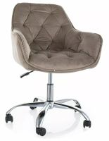 Kancelárska stolička Q-190 VELVET Kancelárska stolička Q-190 VELVET